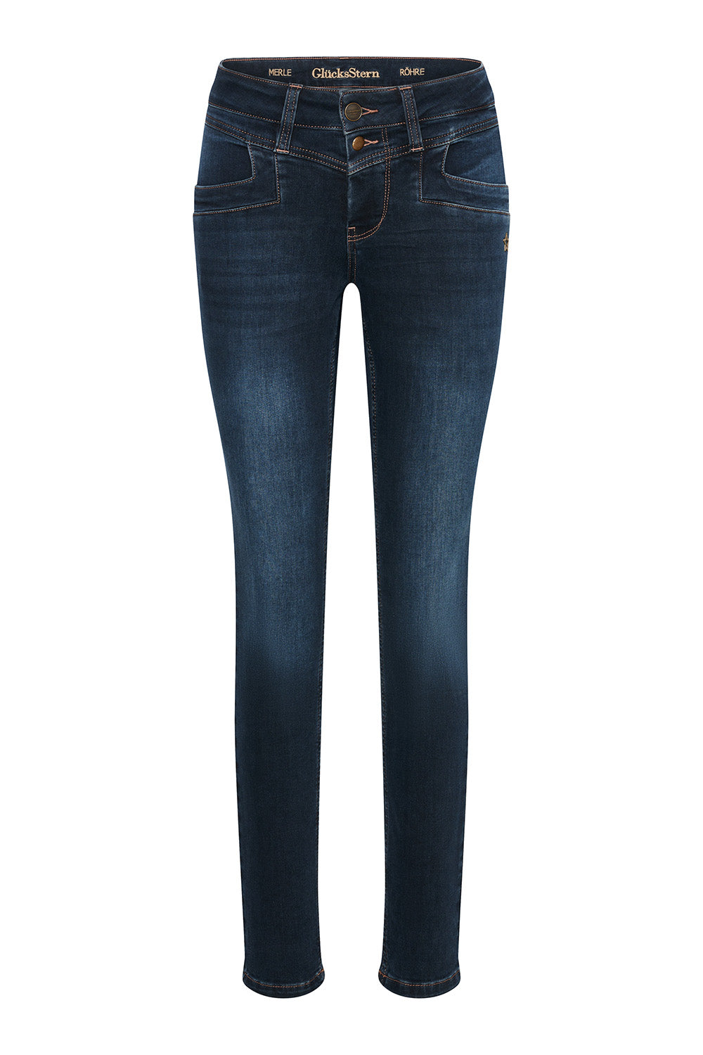 Merle - Slim Fit Jeans – Granitblau