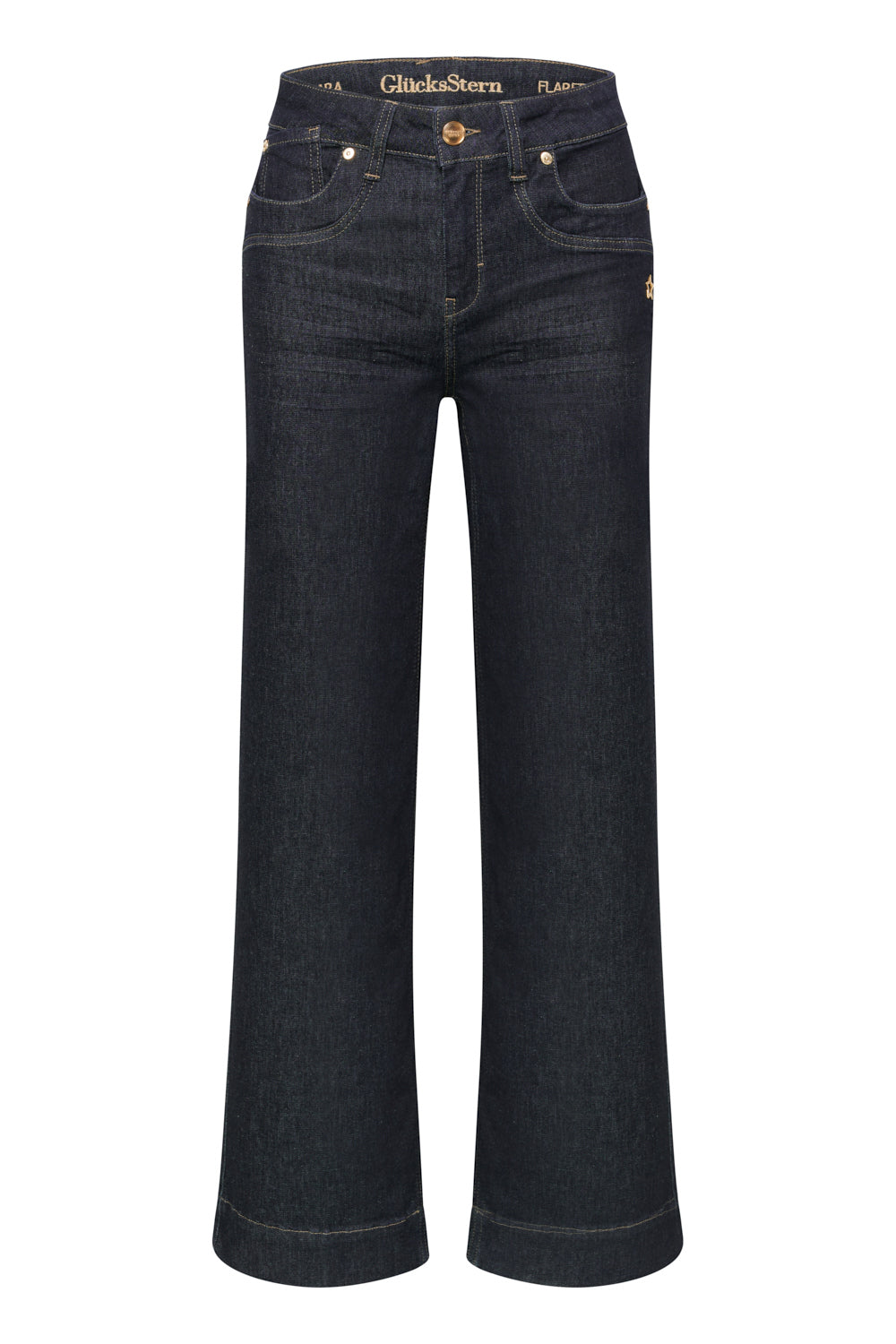 Clara - Flared Jeans – Blauviolett