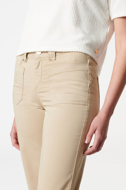 Clara FLARED Buchenbeige