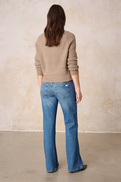 Clara - Flared Jeans – Zeynblau