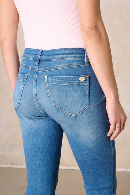 Merle - Slim Fit Jeans – Opalblau