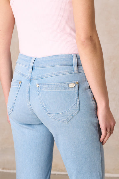 Merle - Straight Leg Jeans - Isarblau