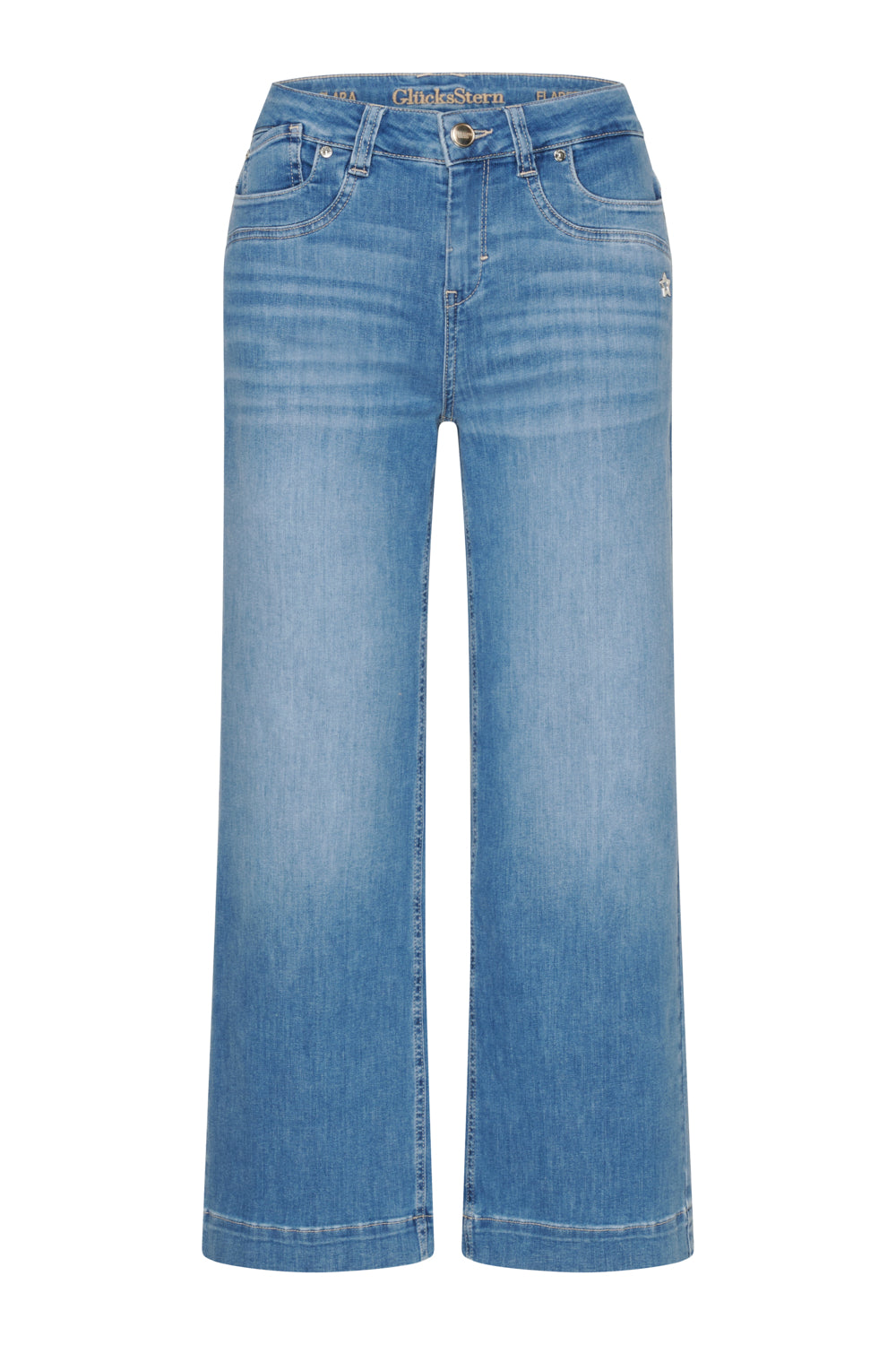 Clara – Flared Jeans in Sommer mit hoher Leibhöhe