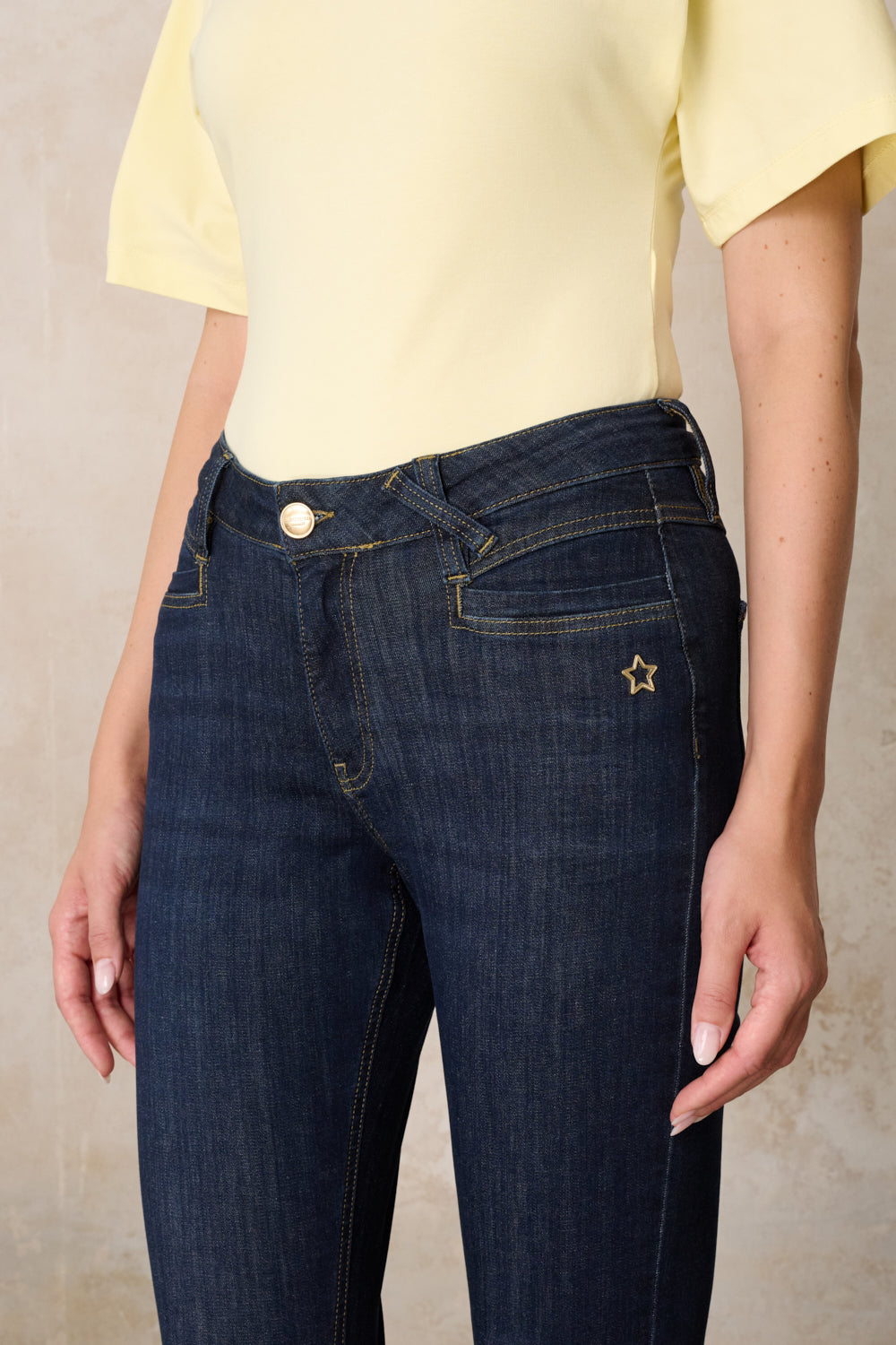 Laura Skinny Fit Jeans – Waschblau & Soft Denim, hohe Leibhöhe