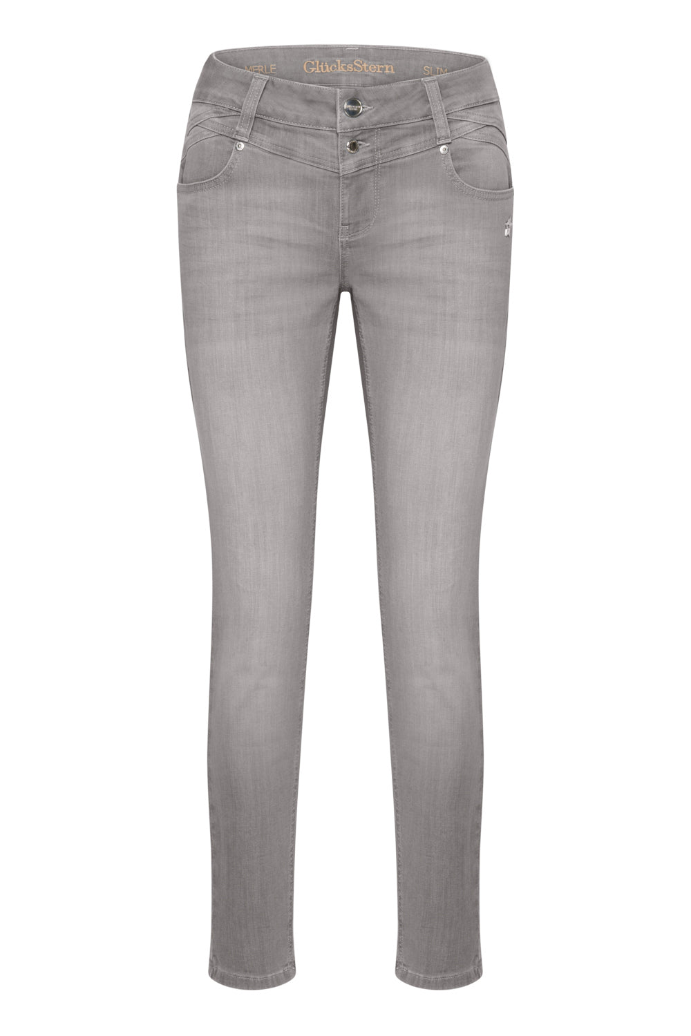 Merle - Slim Fit Jeans – Steingrau