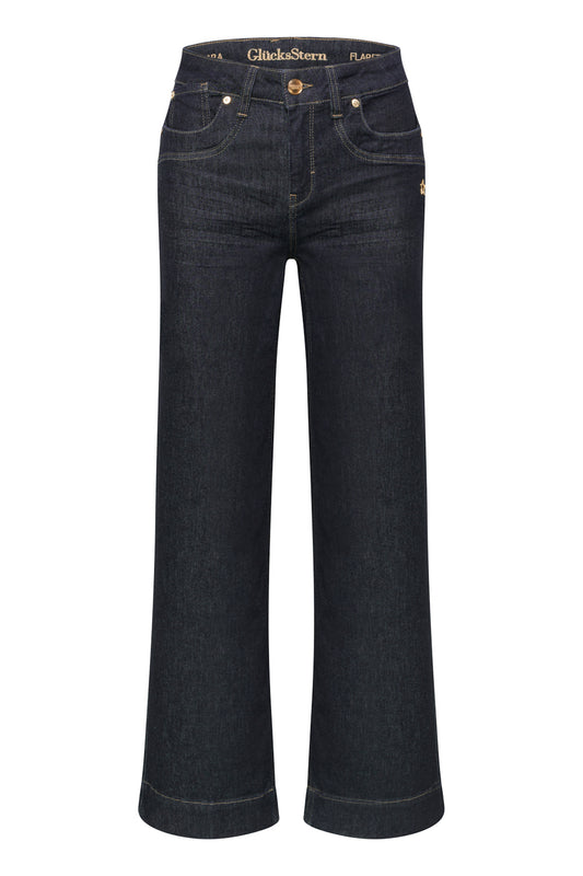Clara - Flared Jeans – Blauviolett