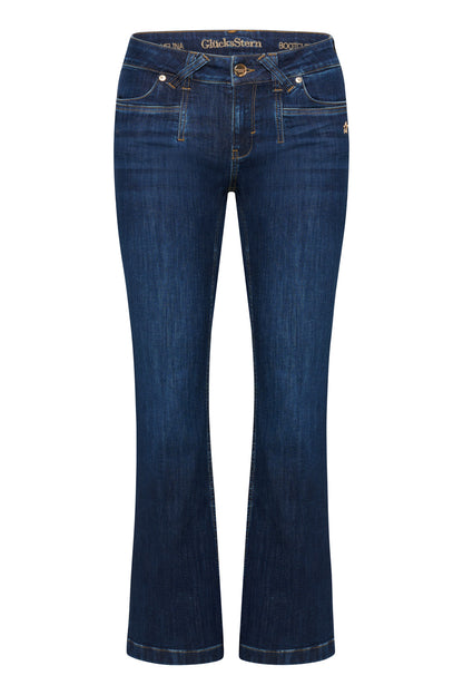 Melina - Bootcut Jeans – Wunschblau