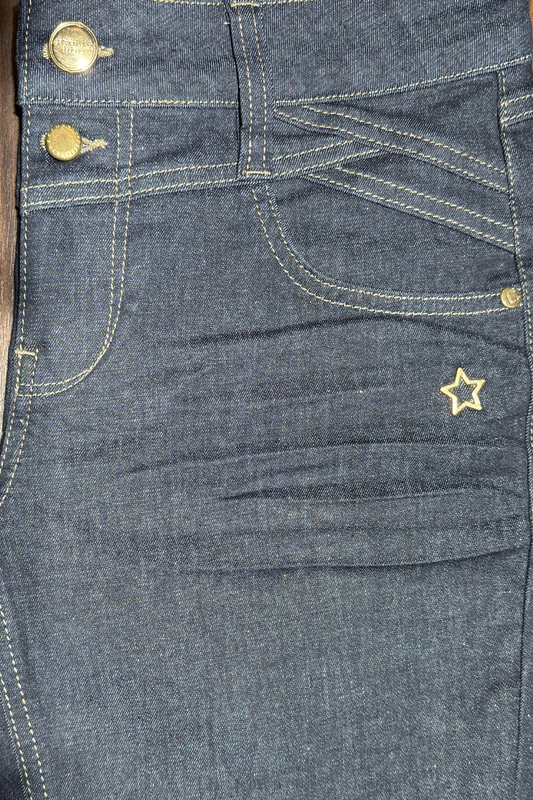 Merle – Slim Fit Jeans in Azuritblau